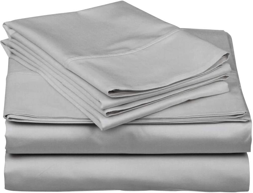 Blush 100% Egyptian Cotton Sateen Sheet Set, California King, 4Pc X1392