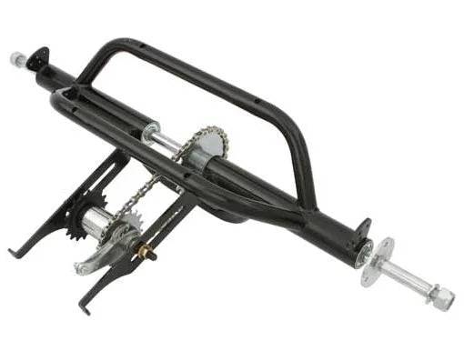 Black Trike Conversion Kit for 20 inch Bicycle with Two 20 inch Steel Wheel 36 Spoke L79971