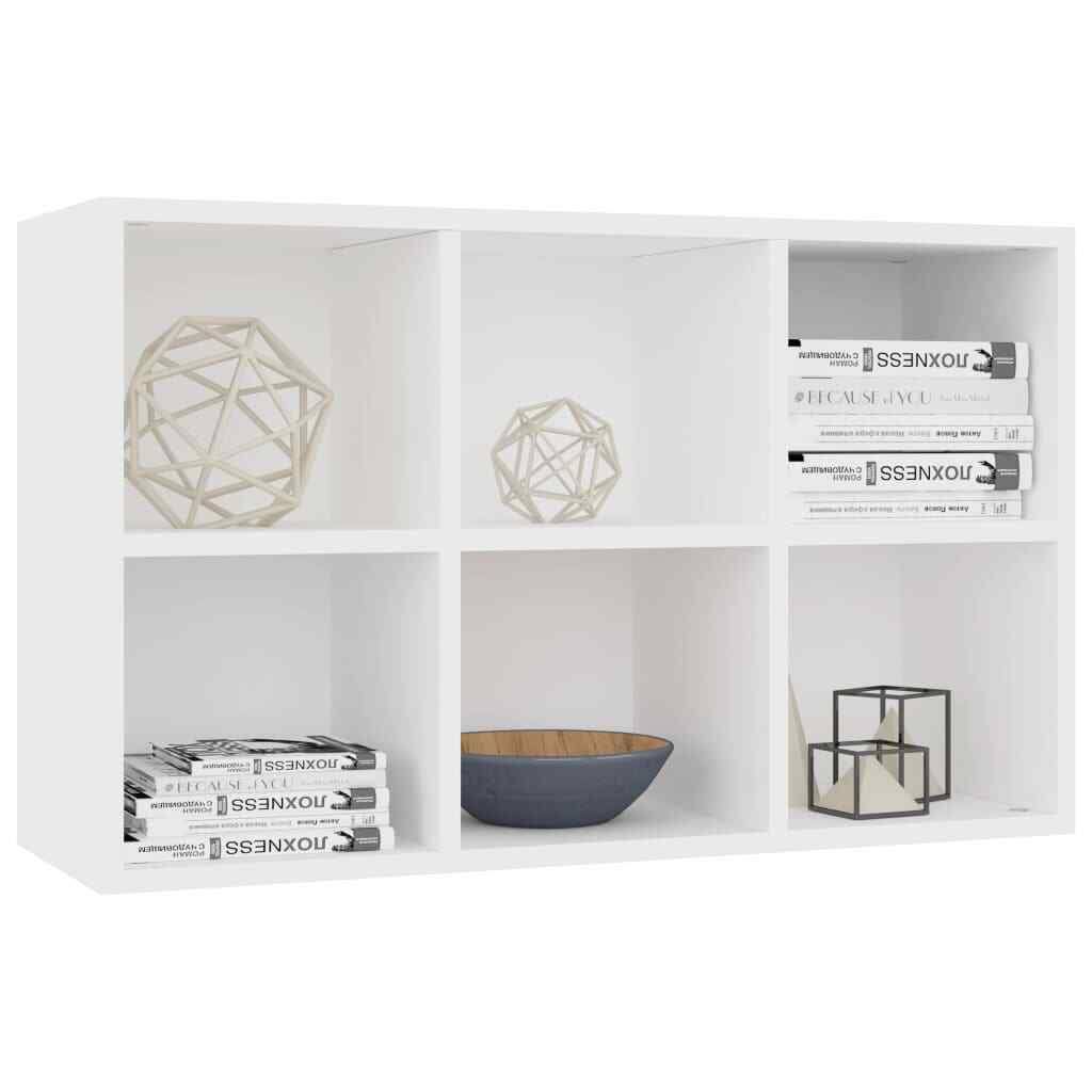 White Chipboard Book Cabinet Sideboard X79898