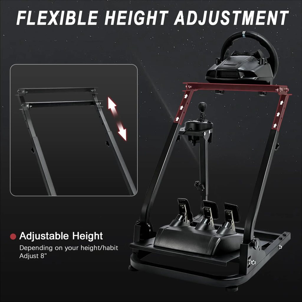 Racing Wheel Stand with Adjustable Shifter Mount E3339
