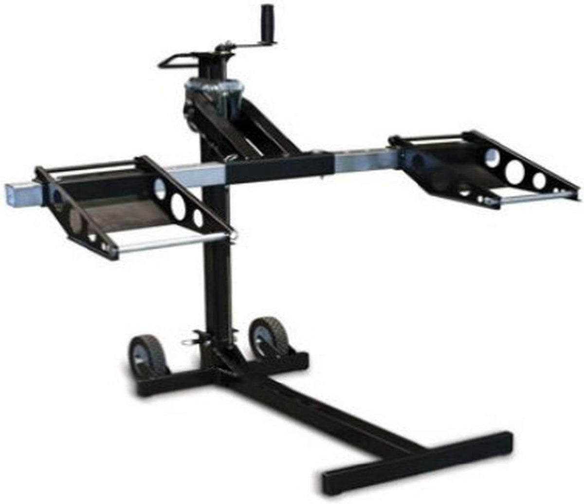 Riding Lawn Mower Lift, 750lb Capacity, Black O96327