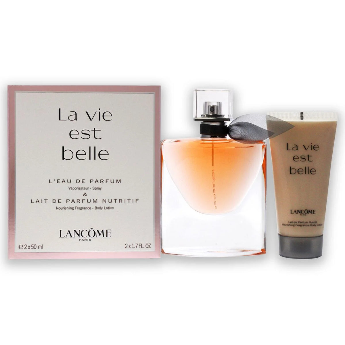 2 Pc Gift Set 1.7oz Eau De Parfum Natural Spray, 1.7oz Body Lotion L45606