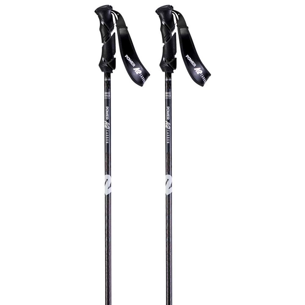 Carbon Ski Poles Slate 48in A154