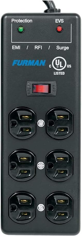 15' 6-Outlet Surge Protector (2-Pack) N70524