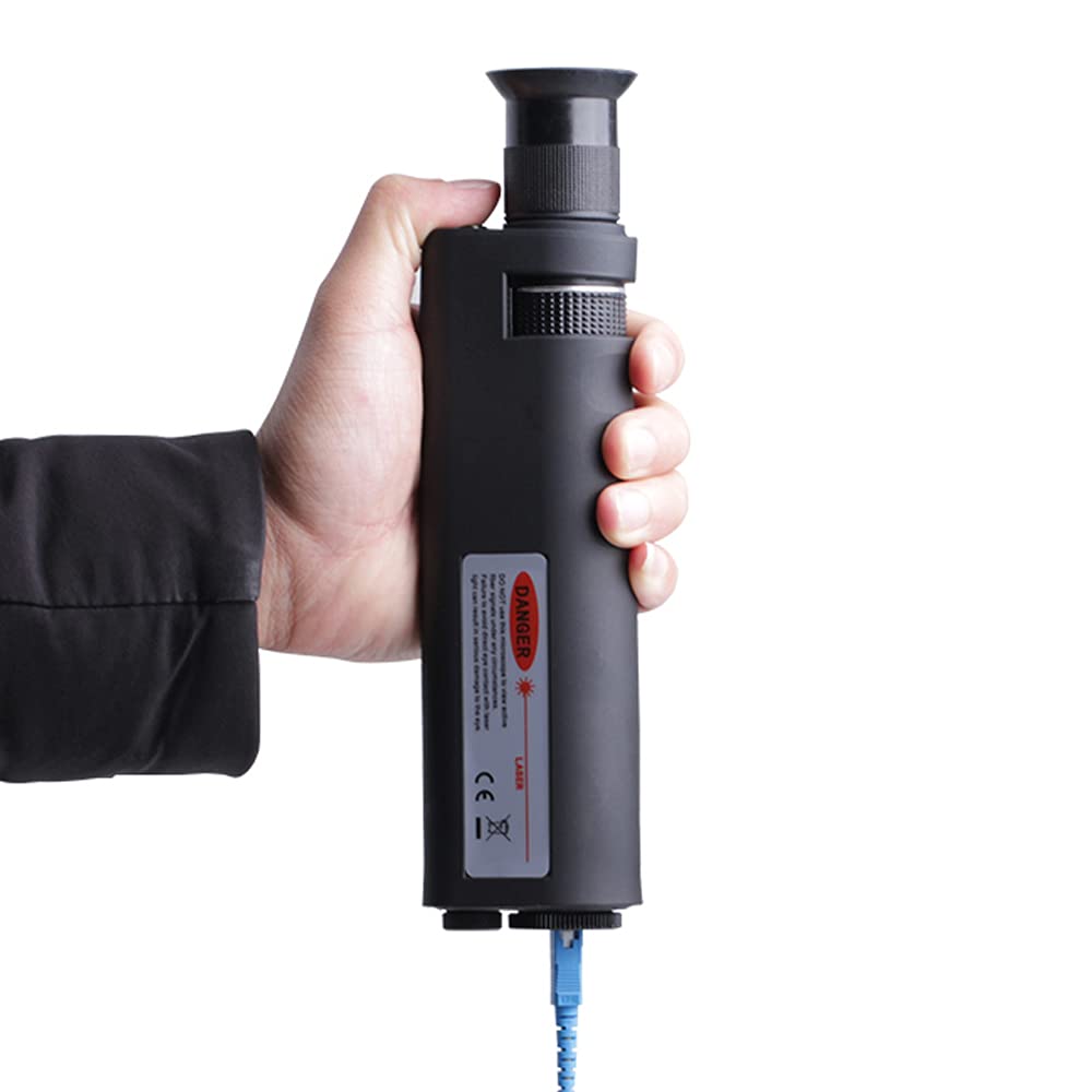 Optic Fiber Cleaning Inspection Kit with 400 Times Microscope and Cleaning Pens A906