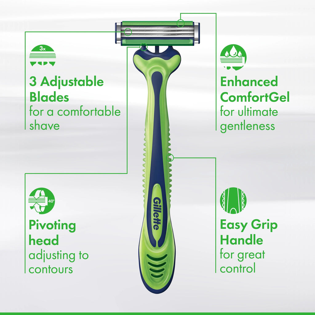 4 Disposable Razors T31222