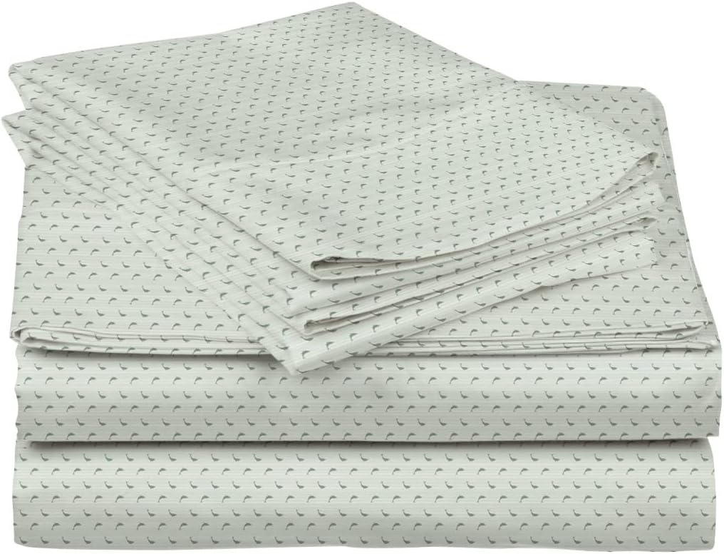 Blush 100% Egyptian Cotton Sateen Sheet Set, California King, 4Pc X1392