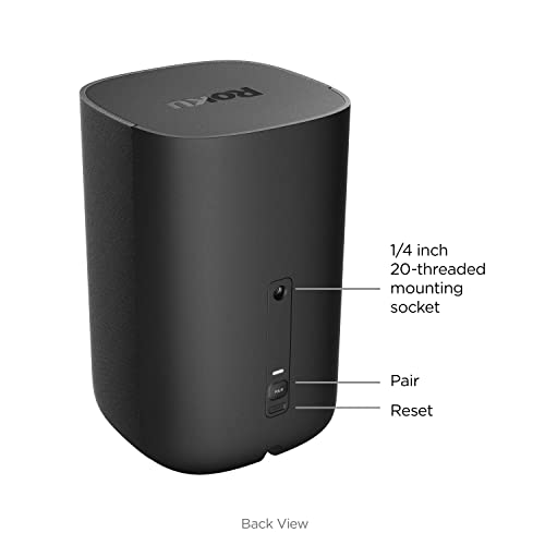 Black Wireless Speakers 2 Count J331397