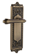Antique Brass Privacy Door Lever Set A303922