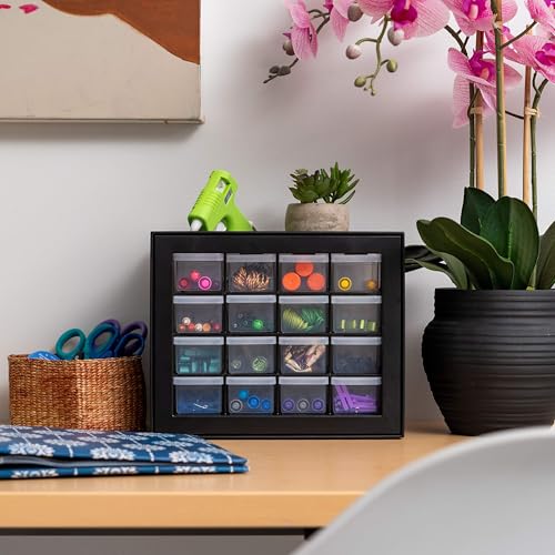 44-Drawer Black Hardware Storage Cabinet R962208
