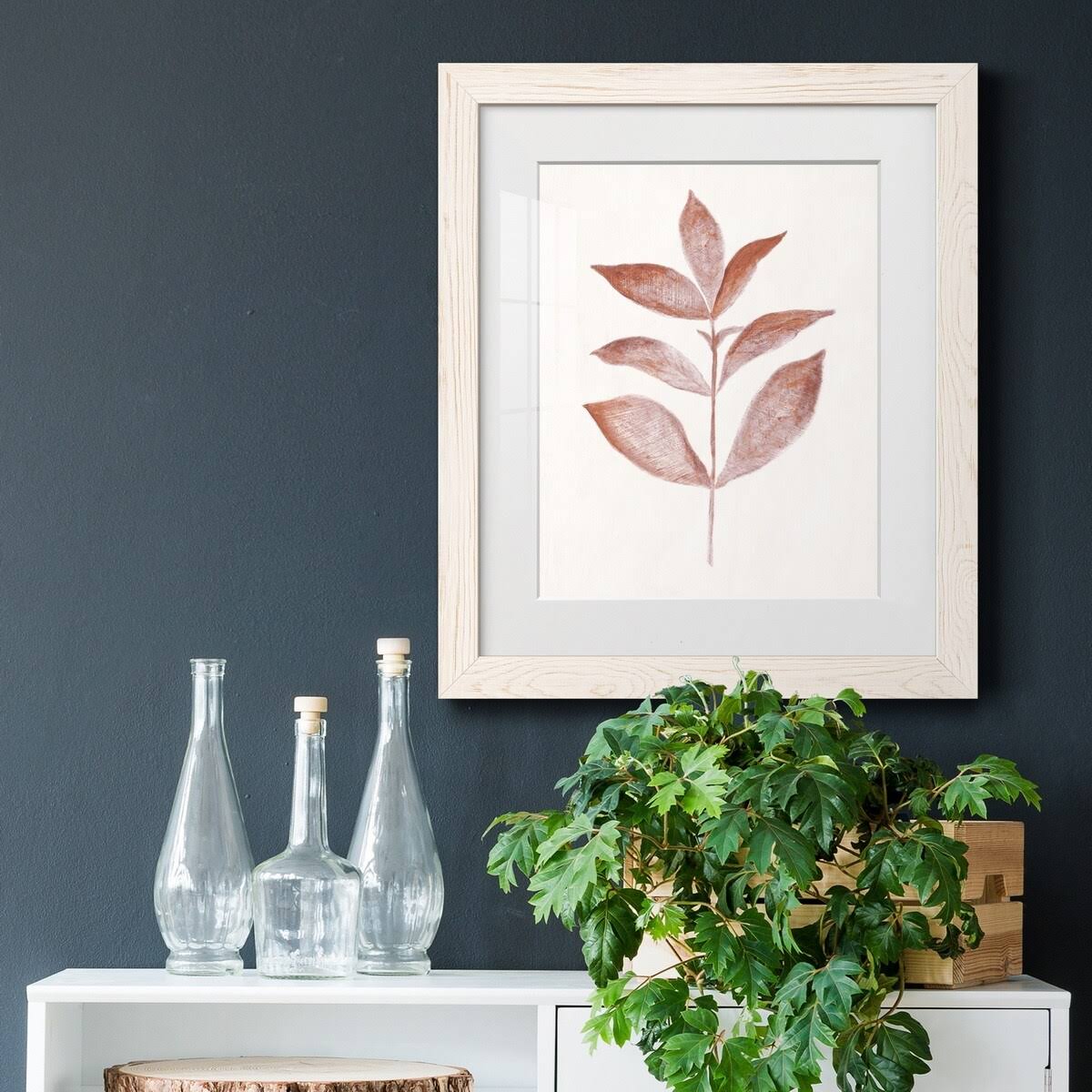 Framed Print 31X44 Grey J70988