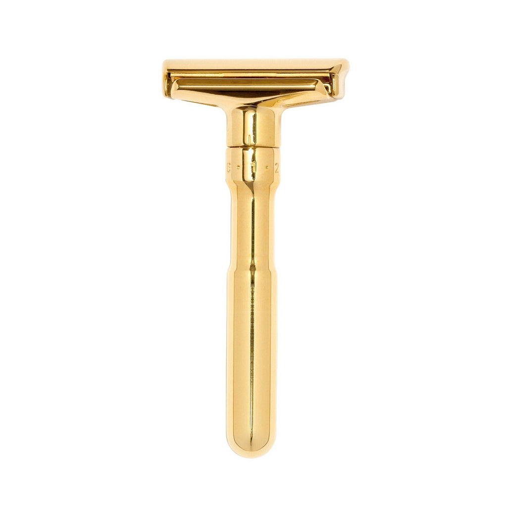 Gold Adjustable Double Edge Safety Razor C306861