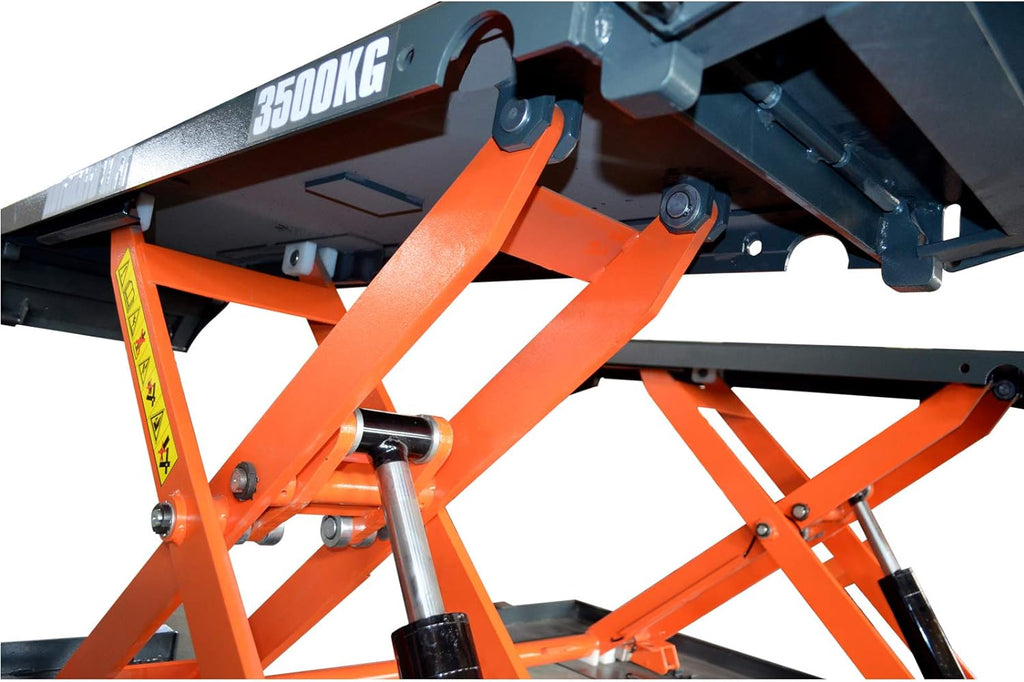 Mid Rise Scissor Lift 8000lbs Pneumatic Release Auto Lift 220V I858285