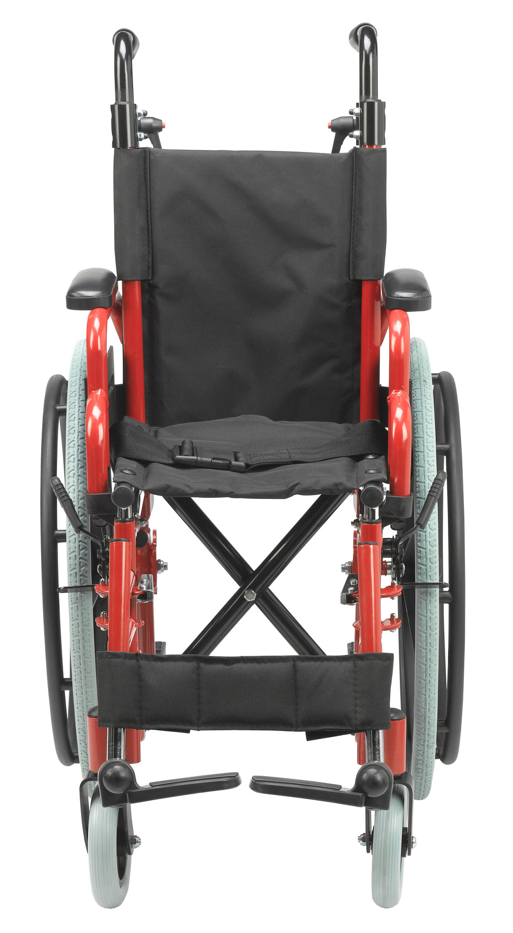 Pediatric Folding Wheelchair 12x22 Fire Truck Red Z569188