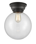 Matte Black 10 inch Flush Mount Light Z1243