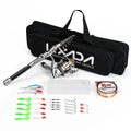 Telescopic Carbon Fiber Fishing Rod and Reel Combo E530855