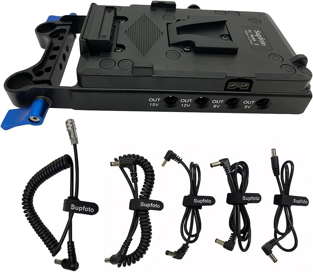 V Mount Battery Plate with D-Tap & USB Output L117