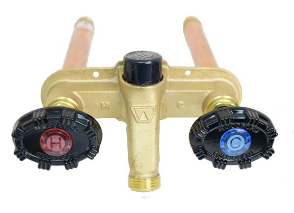 Horizontal Freezeless Hot & Cold Wall Faucet Z17703