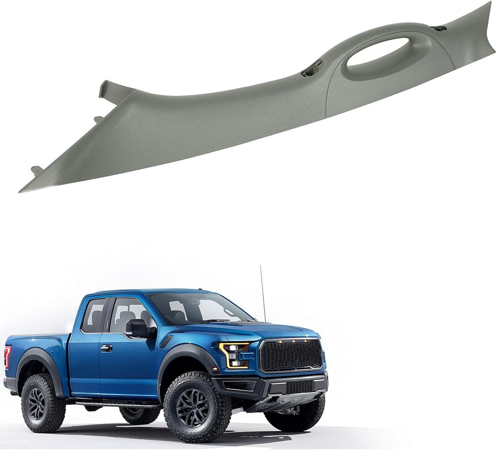 Pair of A Pillar Interior Trim Grab Handle Driver Passenger Side Compatible with 2004-2008 Ford F150 Replacement Pack of 2 B71234