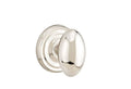 Bright Nickel Finish Egg Knob Passage M447