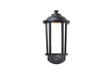 Black Smart Security Light with HD Security Camera V272