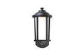 Black Smart Security Light with HD Security Camera V272