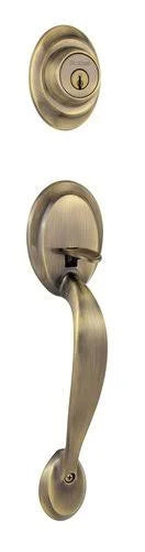 Dummy Exterior Handleset Satin Chrome Finish R4180
