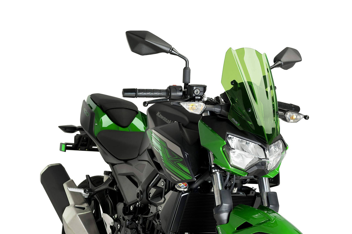 Green Wind Screen for Kawasaki Z400 M753