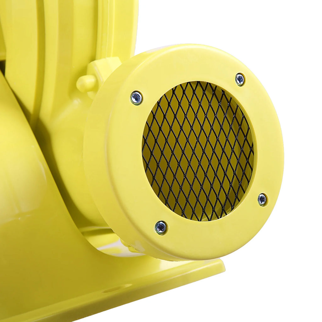 950W Electric Air Blower for Inflatable House, Yellow and Green O22160