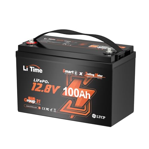 12V 100Ah Group 31 Bluetooth LiFePO4 Battery R794480