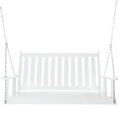 White Porch Swing P30284