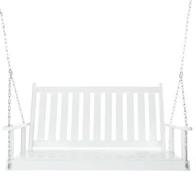 White Porch Swing P30284