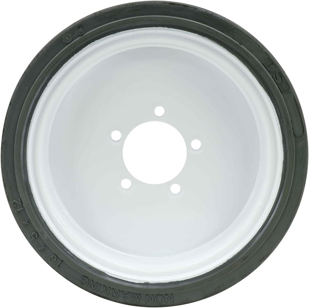 Non-Marking Scissor Lift Tires 16 x 5 x 12 Wheel Assembly I596