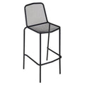Galvanized Steel Stackable Patio Bar Stool G774842