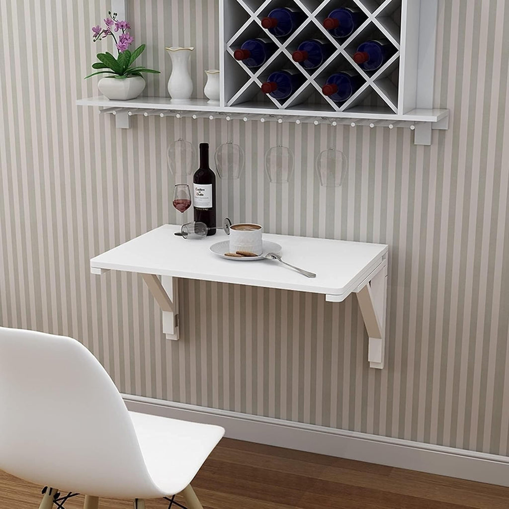 Wall-Mounted Folding Drop Leaf Table, 120 * 40 cm I525916