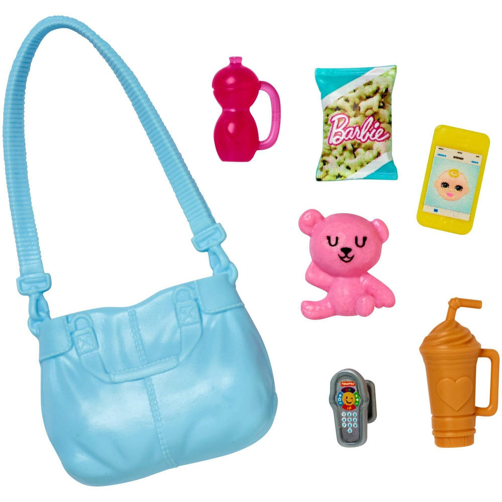 Caucasian Doll and Stroller Playset I1120