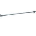 Chrome 51 inch Frameless Shower Door Fixed Panel Wall-to-Glass Support Bar D837