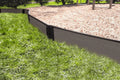 Curved Playground Border, 32 Feet / 1 inch / Weathered Wood Q33615