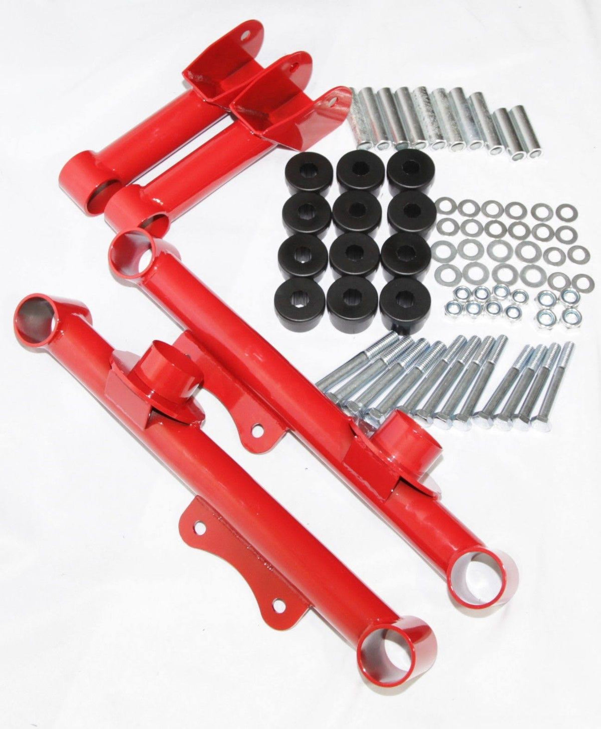 Red Tubular Control Arms for Ford Mustang Z73403