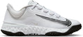 White Black Softball Turf Shoes V70541