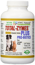 100 Tablets Enzymes and Probiotics for Dogs and Cats O3114