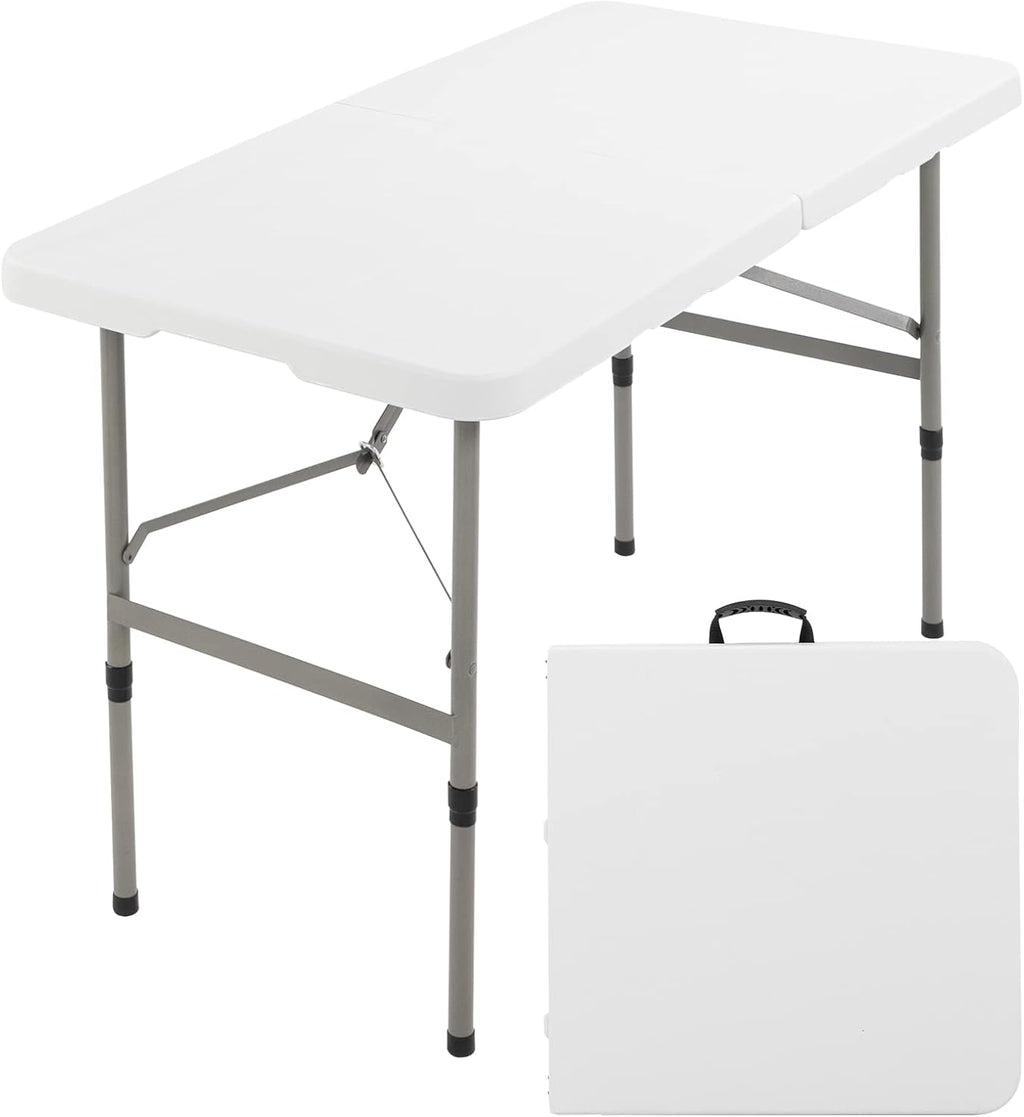 White Granite 32 Round Folding Plastic Table D309141