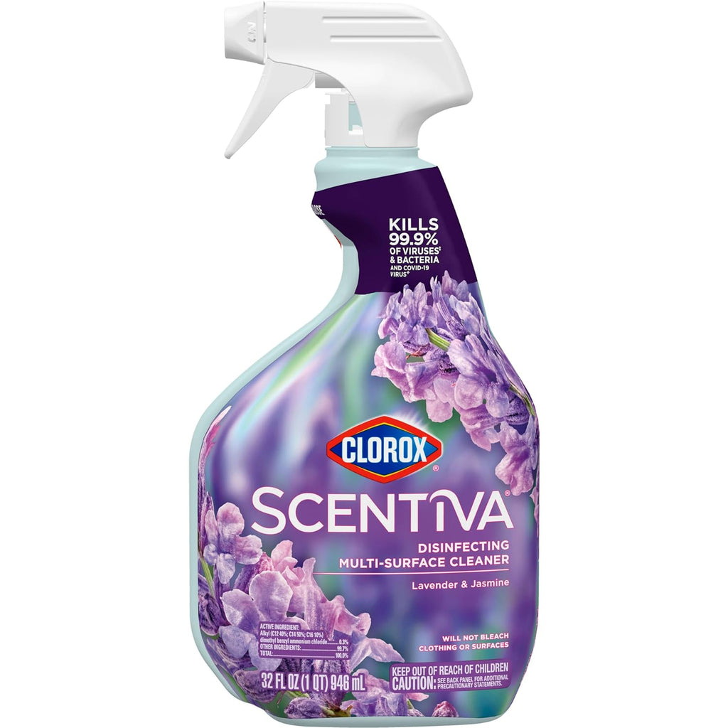 Lavender and Jasmine Disinfecting Multi-Surface Cleaner, 32 Fl Oz S5771