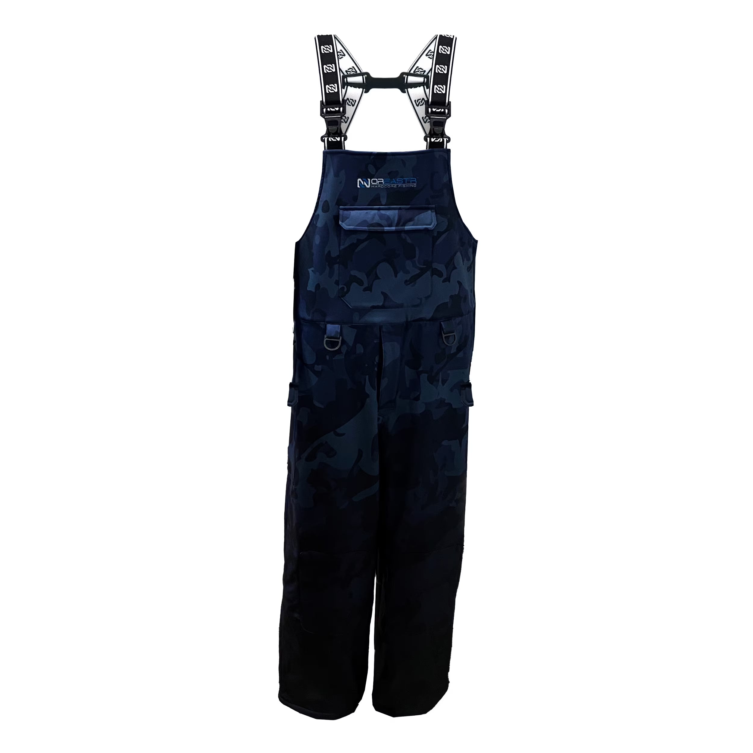 Dark Camo Waterproof Winter Fishing Bib Overalls K369