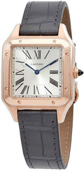 18kt Rose Gold Silver Dial Men's Large Watch V68985