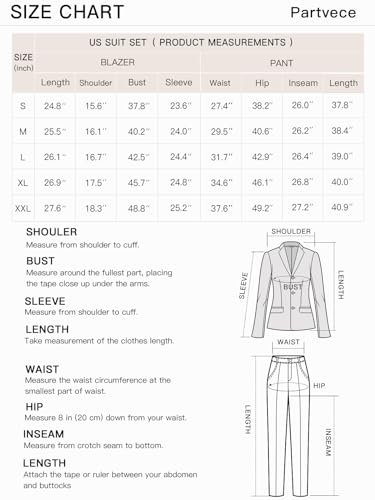 Slim Fit Blazer Pant Suits 2 Piece Business Suit Set J302