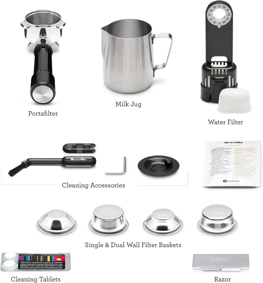 Stainless Steel Espresso Machine, 2 Liters R7012