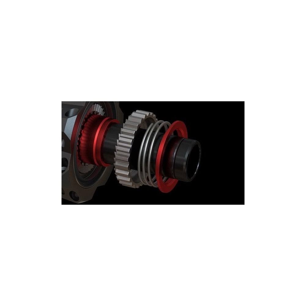 Front Hub 15 x 110mm 6-Bolt Black/Red X970