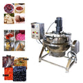 Electric Jacketed Kettle 50L Stainless Steel Silver I423101