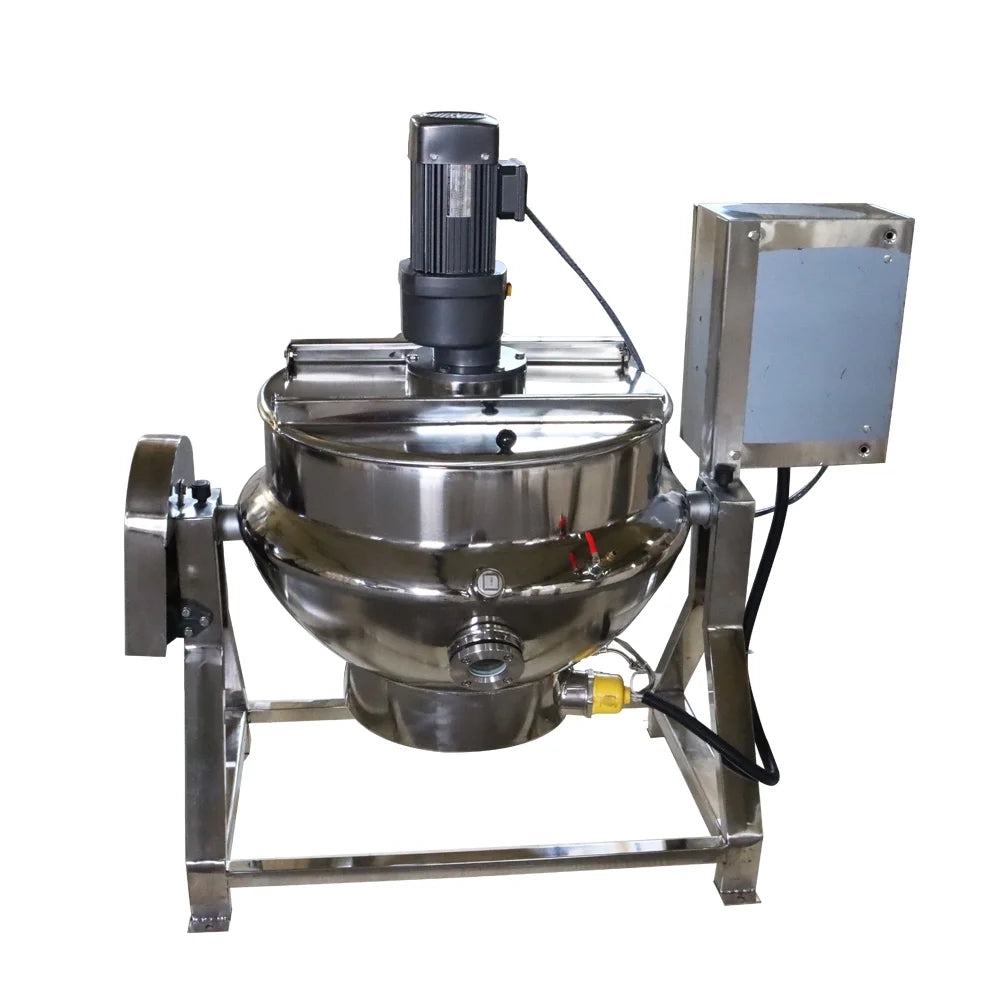 Electric Jacketed Kettle 50L Stainless Steel Silver I423101